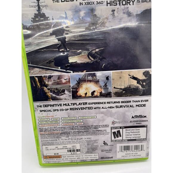 Call of Duty: Modern Warfare 3 Xbox 360 Game - CIB - TESTED - Picture 4 of 9